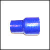 Silicone hose, Red, 16-13mm blå