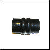 Silicone hose, Bellow, 51mm black