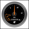 MTX-A: Analog Series 20 PSI Vac / Boost Gauge