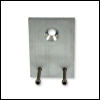 Bracket, Aluminum w/Screws for MAC Solenoid